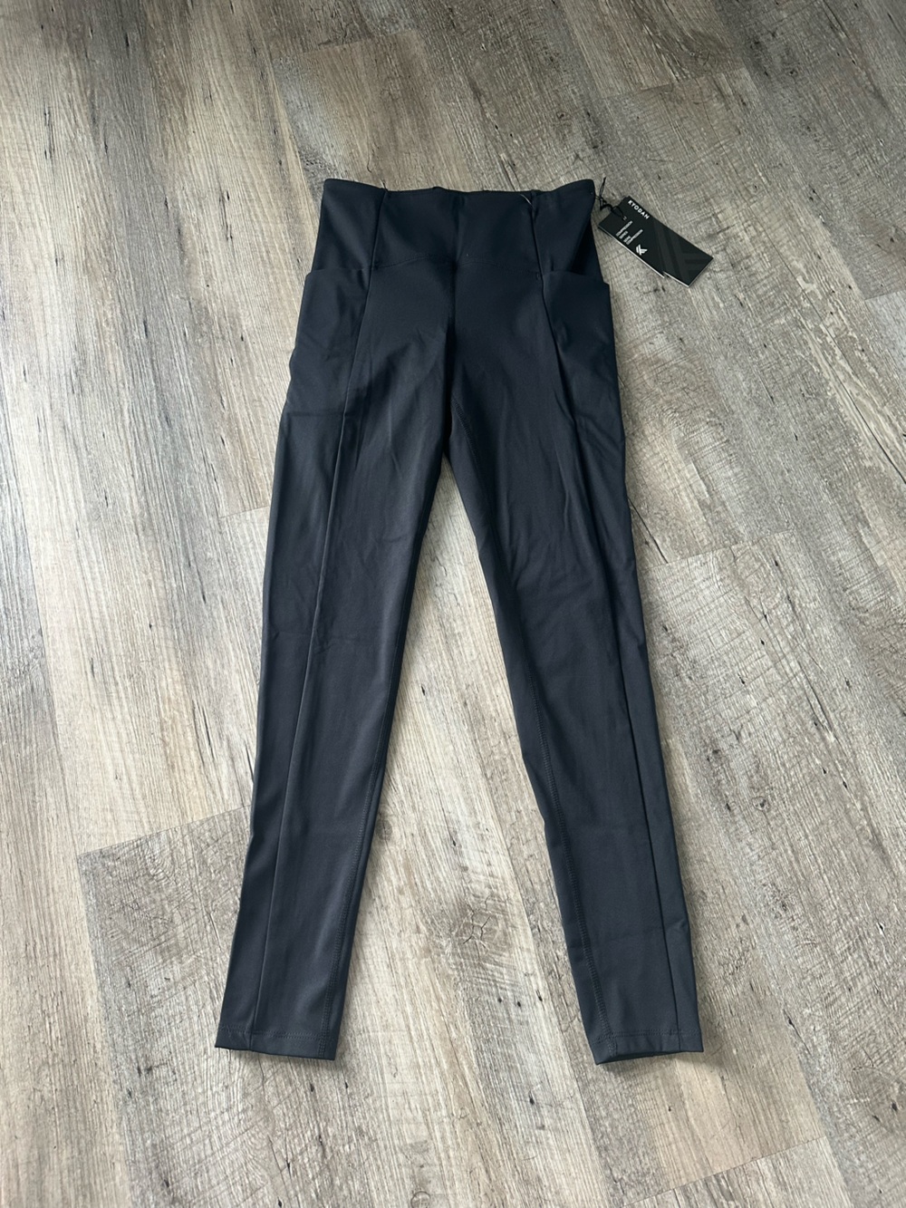 Kyodan Black High-Waist Pocket Leggings